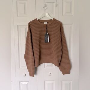 NWT Varley Jarvis Relaxed Sweater